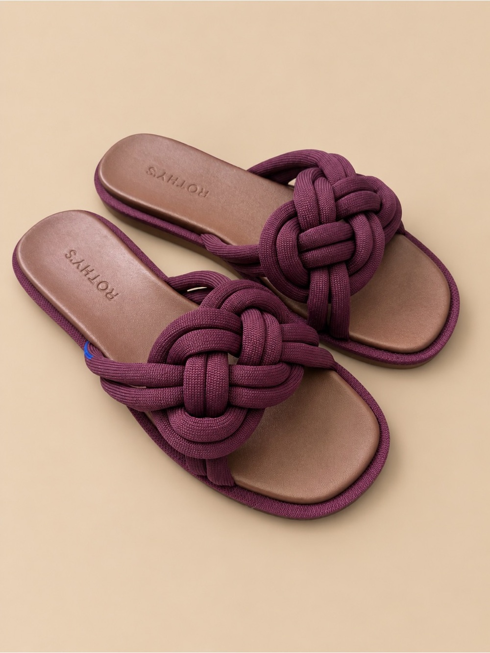 ROTHY’S The Summer Sandal in Blackberry Size 8.5 NWB